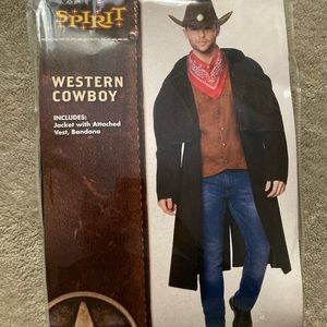 Men’s size S/M cowboy costume.